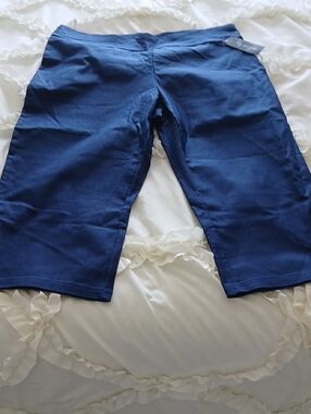 Navy Blue Capri Pants